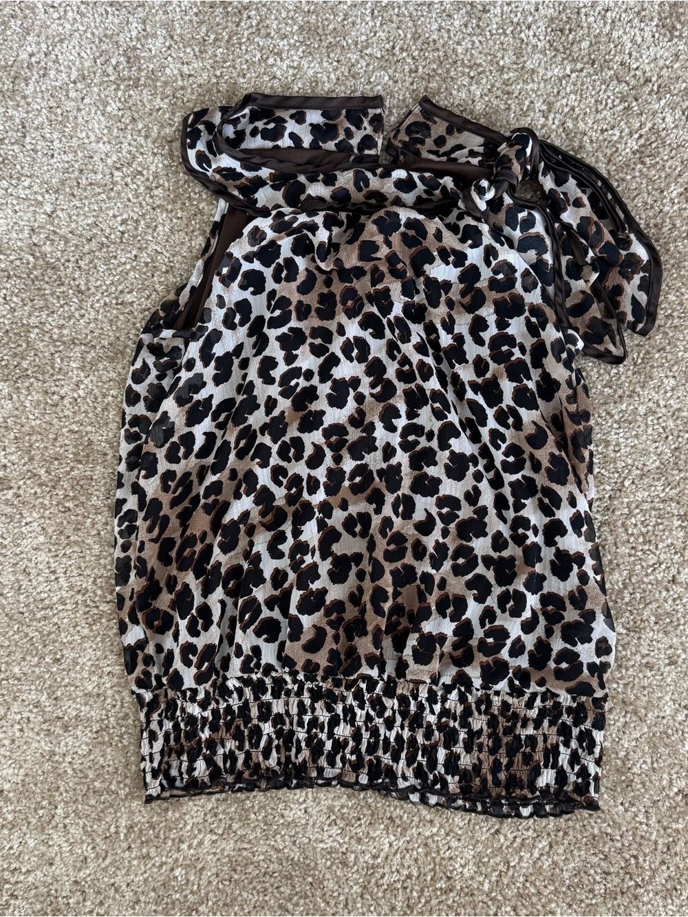 Bwear Leopard Print Halter